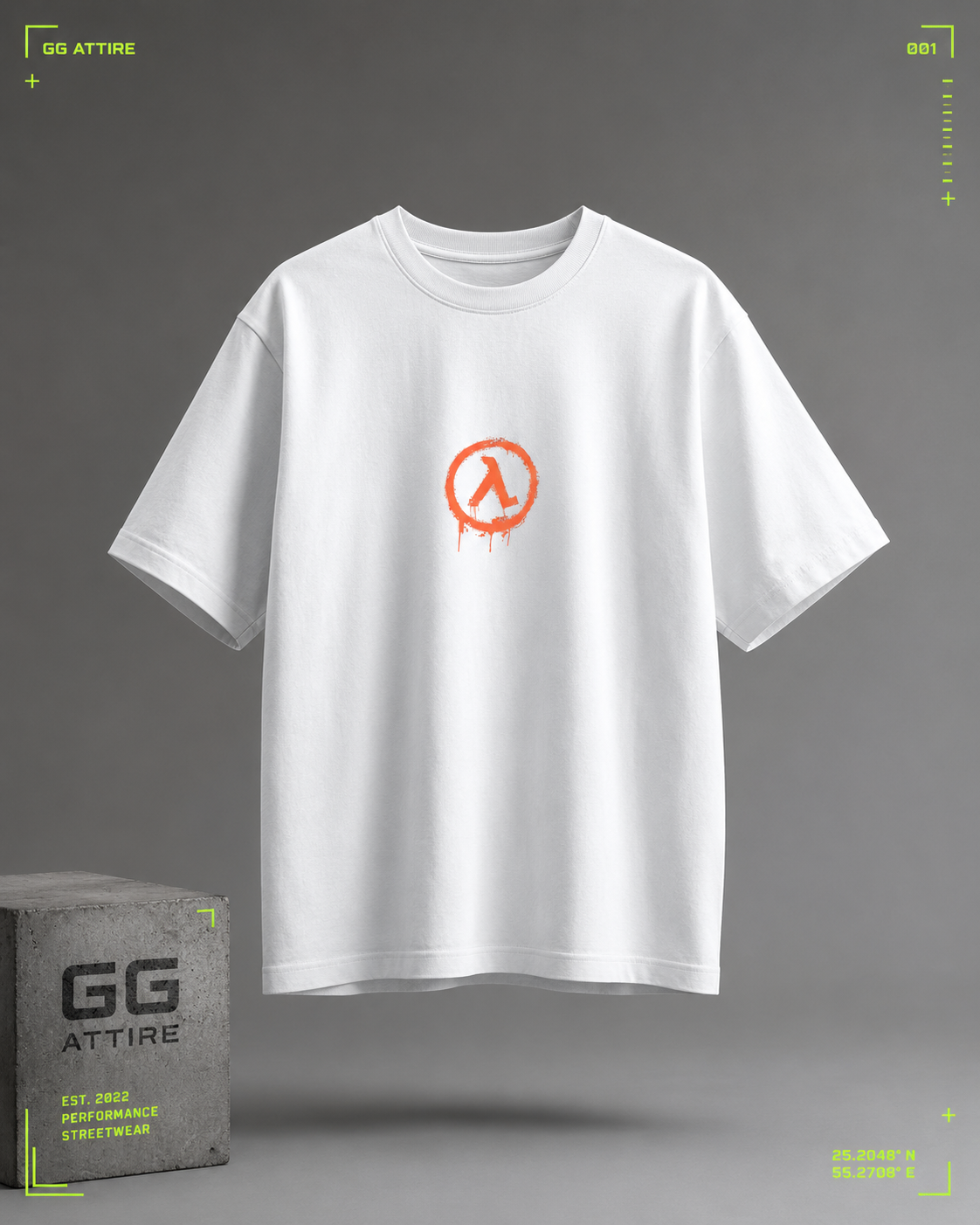 Remera Half-Life frente